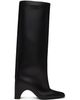 Coperni Coperni Black Rubber Bridge Boots - 1