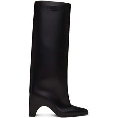 Coperni Coperni Black Rubber Bridge Boots