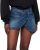 Coperni Coperni Blue Wrap Denim Miniskirt - 4