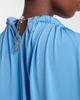 Coperni Coperni Caped draped smocked midi dress - 5