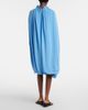 Coperni Coperni Caped draped smocked midi dress - 6
