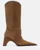 Coperni Coperni Cowboy suede knee-high boots - 6