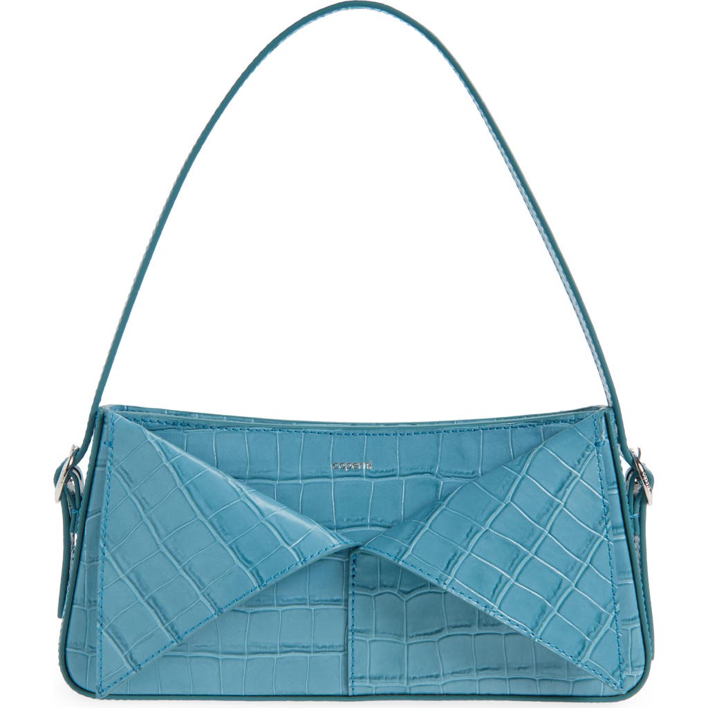 Coperni Coperni Croc Embossed Leather Baguette Bag