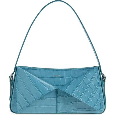 Coperni Coperni Croc Embossed Leather Baguette Bag