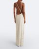 Coperni Coperni Draped open-back sequined maxi dress - 6