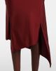 Coperni Coperni Floral-appliqué asymmetric midi skirt - 5