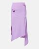 Coperni Coperni Floral-appliqué jersey midi skirt - 1