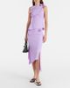 Coperni Coperni Floral-appliqué jersey midi skirt - 2