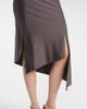 Coperni Coperni Floral-appliqué satin midi skirt - 5