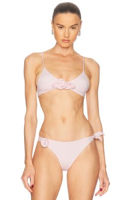 Coperni Coperni Flower Bikini Top