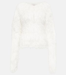 Coperni Coperni Fluffly knit sweater