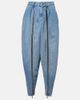 Coperni Coperni Front-slit balloon jeans - 1