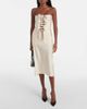 Coperni Coperni Gala tie-front jersey midi dress - 2