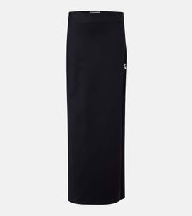 Coperni Coperni Garter cotton-blend jersey maxi skirt