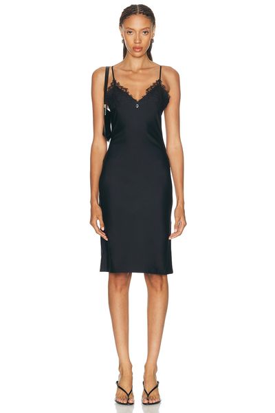 Coperni Coperni Lace Slip Dress