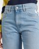 Coperni Coperni Leather-trimmed wide-leg jeans - 4