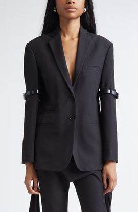 Coperni Coperni Logo Belted Blazer