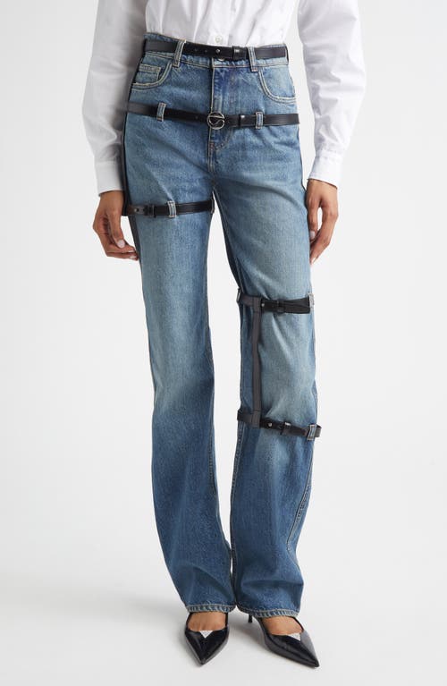 Coperni Coperni Multibelt Straight Leg Jeans