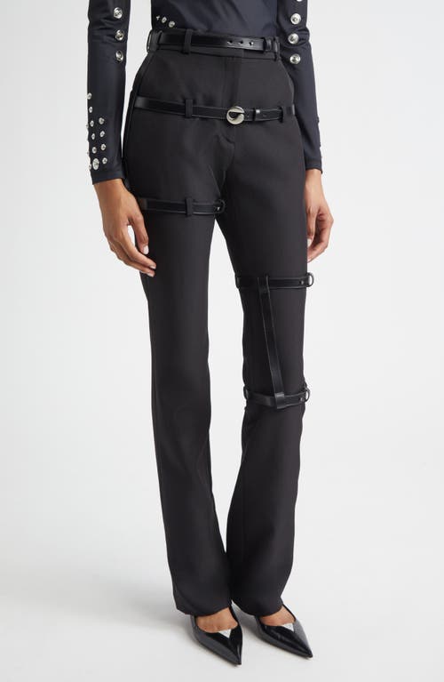 Coperni Coperni Multibelt Straight Leg Pants