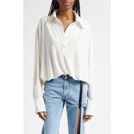 Coperni Coperni Oversize Draped Bodysuit