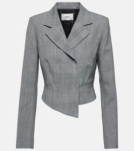 Coperni Coperni Prince of Wales virgin wool blazer