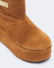 Coperni Coperni Shearling-lined suede wedge boots - 6