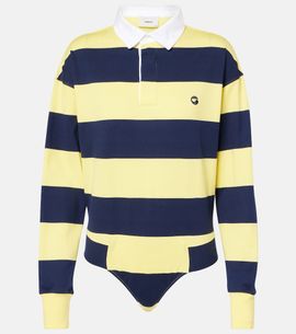 Coperni Coperni Striped cotton bodysuit