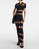Coperni Coperni Striped shee-paneled maxi dress - 2