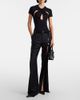 Coperni Coperni Suspended cutout belted wide-leg jeans - 2