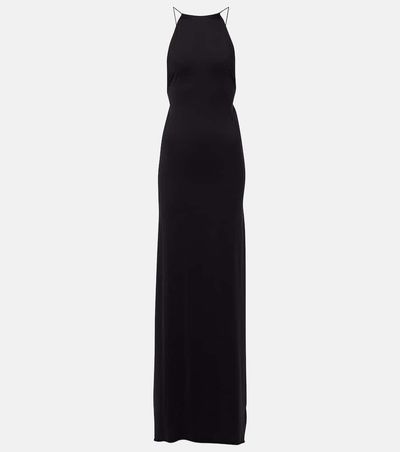 Coperni Coperni Suspended Triangle open-back maxi dress