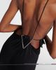 Coperni Coperni Suspended Triangle open-back maxi dress - 5