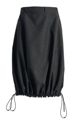 Coperni Coperni Tailored Balloon Drawstring Skirt
