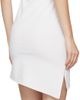 Coperni Coperni White Asymmetric Flower Minidress - 3