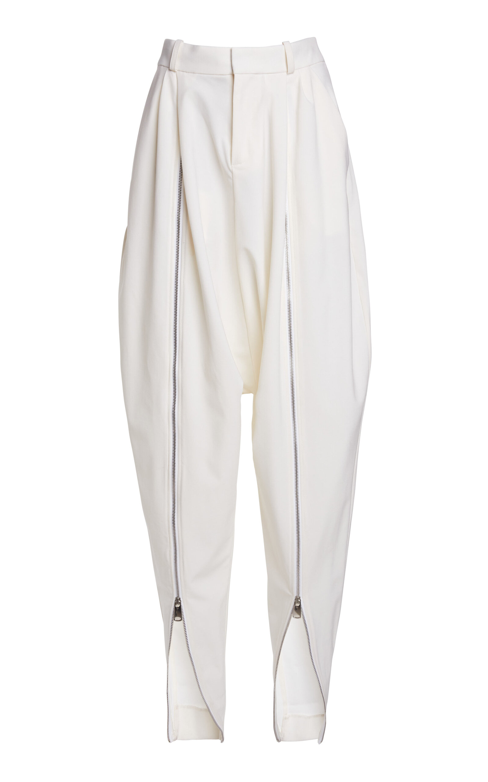 Coperni Coperni Wool DoubleZipped Sarouel Trousers