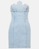 Coperni Coperni x DisneyÂ® denim bustier dress - 1
