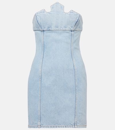 Coperni Coperni x DisneyÂ® denim bustier dress