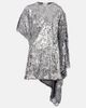 Coperni Coperni Zero Waste draped sequined minidress - 1