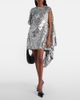 Coperni Coperni Zero Waste draped sequined minidress - 2