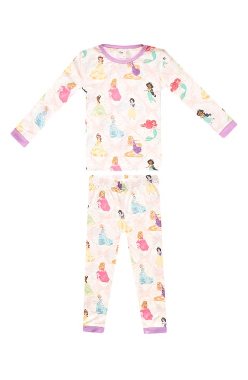 Copper Pearl Copper Pearl Disney Princess Fitted Two-Piece Pajamas 