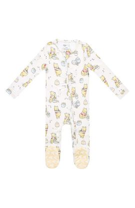 Copper Pearl Copper Pearl Hunny Zip-Up Footie Pajamas 