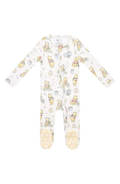 Copper Pearl Copper Pearl Hunny Zip-Up Footie Pajamas 