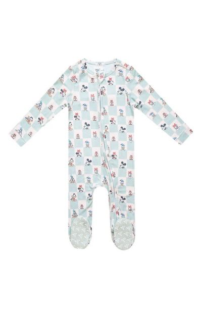 Copper Pearl Copper Pearl Mickey Mouse & Friends Zip-Up Footie Pajamas 