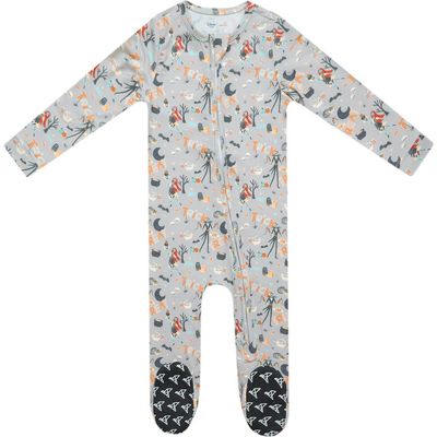 Copper Pearl Copper Pearl Nightmare Before Christmas Zip-Up Footie Pajamas