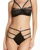 Coquette Coquette Embellished Strappy Underwire Bra & Panties - 1