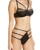 Coquette Coquette Embellished Strappy Underwire Bra & Panties - 3