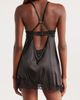 Coquette Coquette Ever After Stretch Satin Chemise - 2