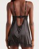 Coquette Coquette Ever After Stretch Satin Chemise - 3