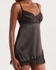 Coquette Coquette Ever After Stretch Satin Chemise - 4