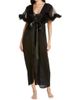 Coquette Coquette Feather Trim Robe - 1