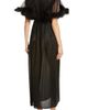 Coquette Coquette Feather Trim Robe - 2